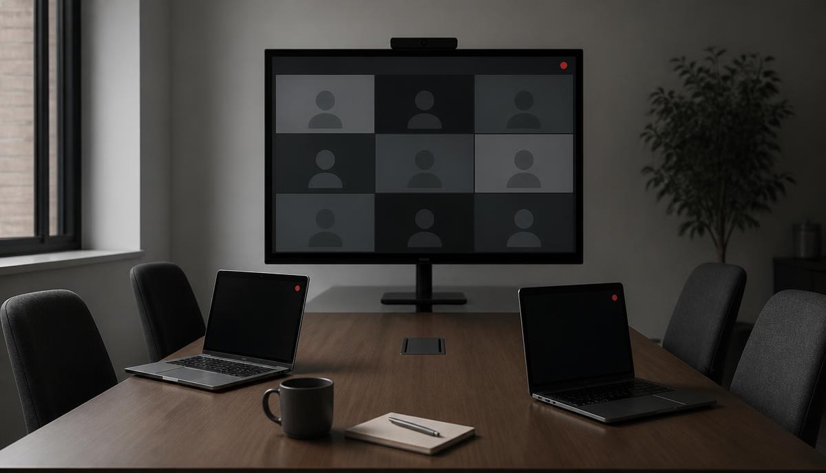 AI Notetakers Are Recording Your Off-Record Session — Invitation-only CEO roundtable, 24 participants, hybrid, Chatham House rule stated at the door