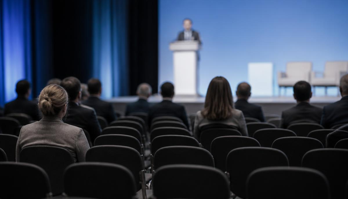 Keynote Speaker Makes Offensive Remarks — Diversity & innovation summit, 500 attendees, performing arts center, day 1 keynote