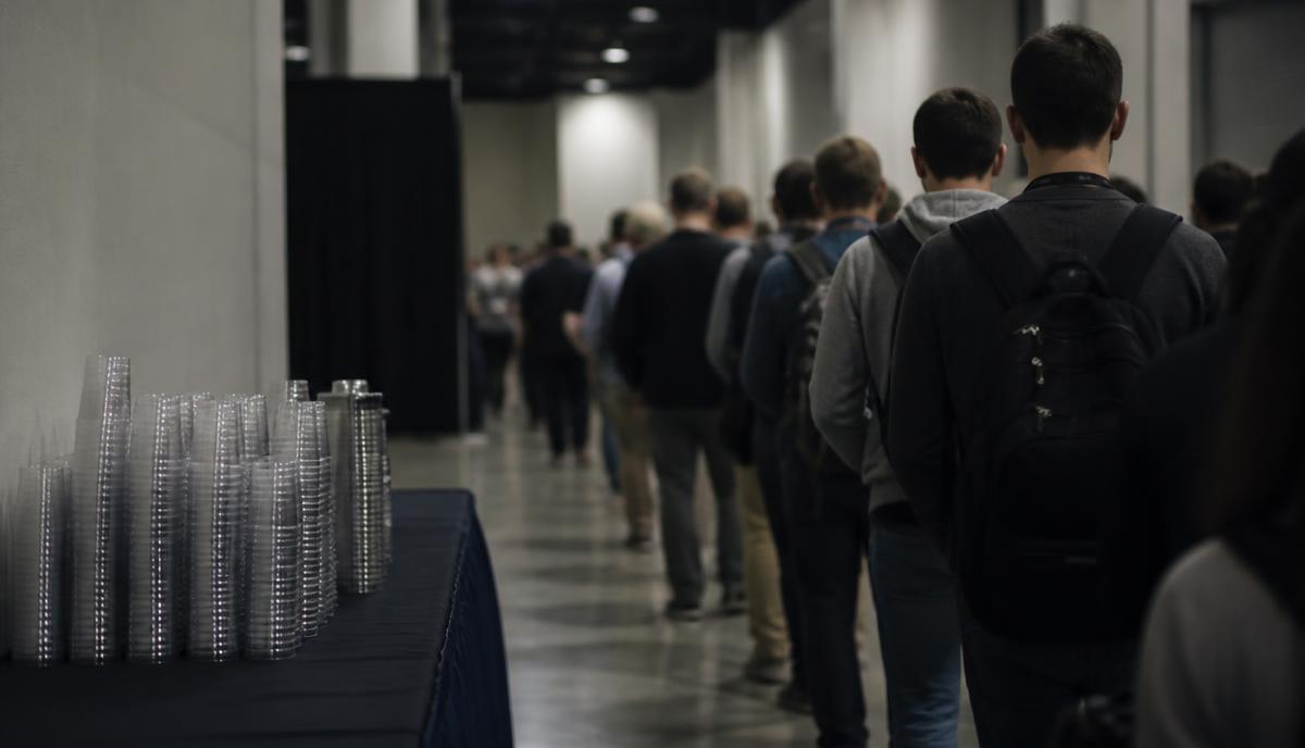 Attendee's Negative Thread Goes Viral During Event — Major industry expo, 10,000 attendees, day 1 afternoon